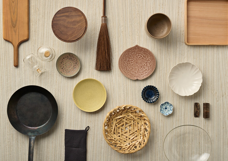 Japanese Utensils:Things with a good view, and things that fit in