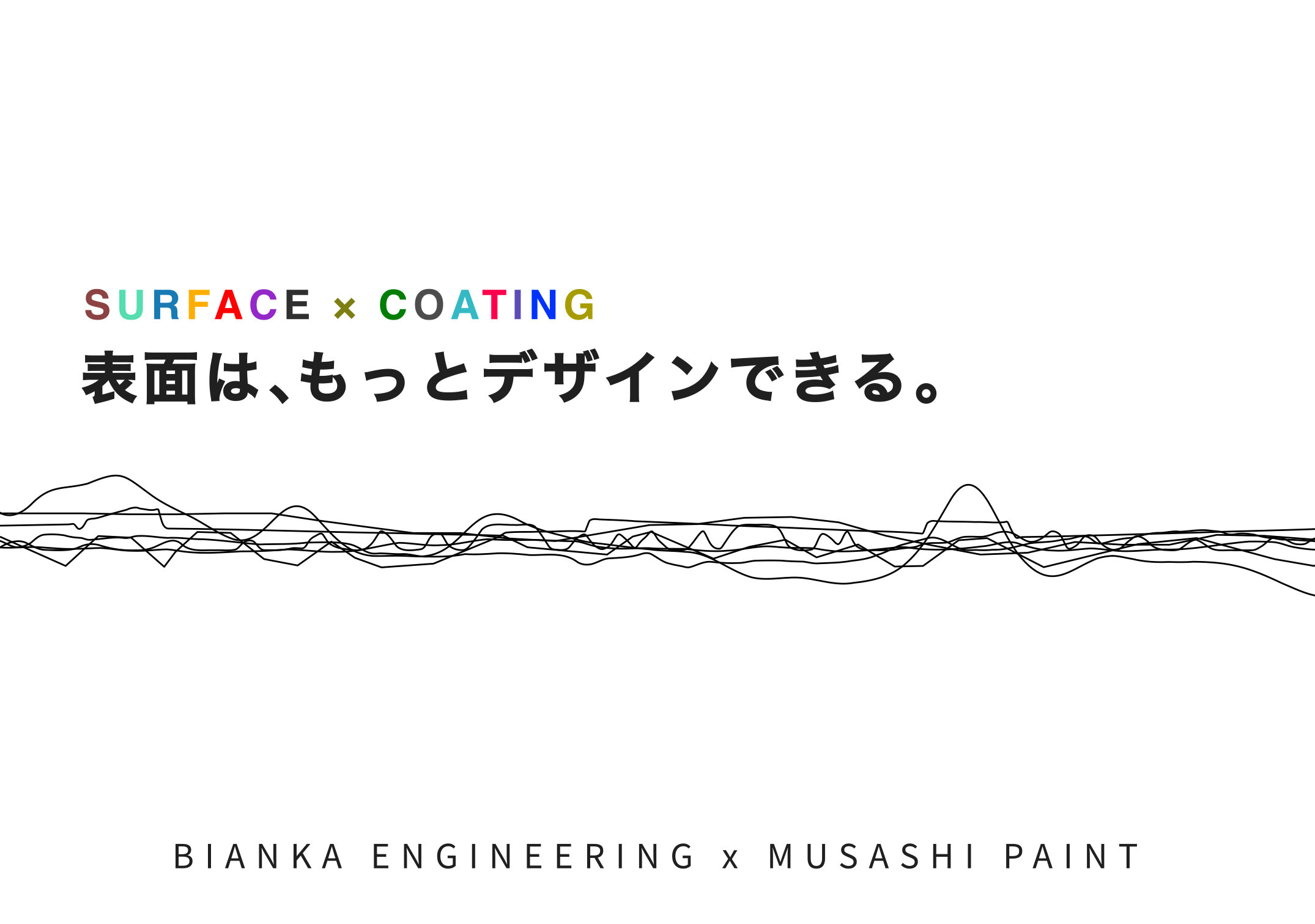 SURFACE × COATING -- There's More to Surface Design