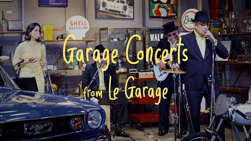 YouTube「Garage Concerts from Le Garage」ゲスト：クレイジーケンバンド　公開中！