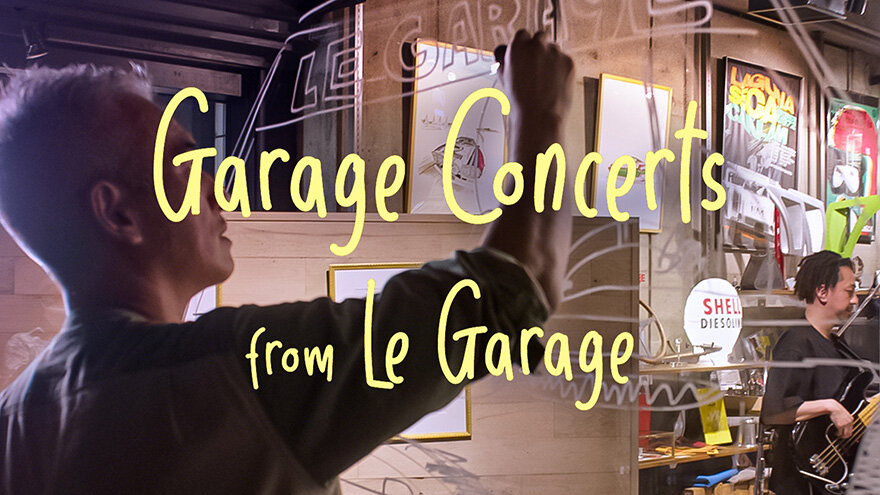YouTube「Garage Concerts from Le Garage」特別編：「遠山晃司Live Painting with 黒田卓也 Quintet」公開中！